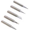 Kaseamu 5pcs 900m Soldering Iron Tips, Premium Soldering Tips for Hakko, Aoyue, Yihua, Vastar, Sywon, Atten, Quick, Ryobi, Tabiger, X-Tronic and SOAIY Soldering Station.