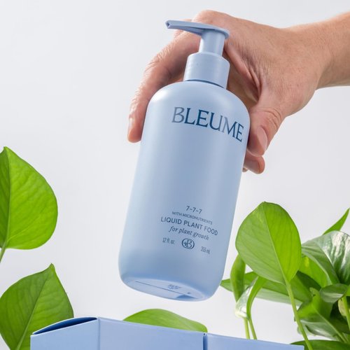 Bleume Liquid Plant Food, All-Purpose Houseplant Fertilizer, NPK 7-7-7 with Micronutrients, Made in The USA, Plant Food for Houseplants, Potted Plants, Vegetables, Flowers, and Tropicals