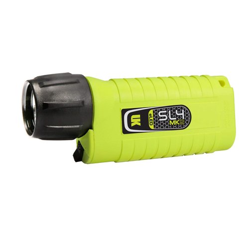Underwater Kinetics SL4 eLED MK2 Dive Light, Safety Yellow (No Batteries)