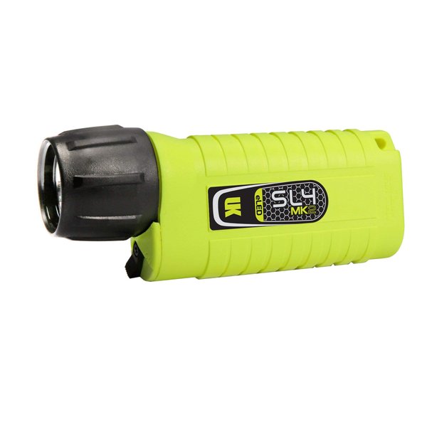 Underwater Kinetics SL4 eLED MK2 Dive Light, Safety Yellow (No Batteries)