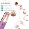 Women Facial Hair Remover Replacement Heads Gen 2 for Finishing Touch Flawless,Double Halo Face Razor Replacement Heads for Flawless Painless Face Hair Remover Tool