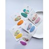 Lemeilleur 12 Pieces 12 Colors, 2.2 Inches, Solid Floral Cloth Fabric Lined Non Slip Wrapped Snap Hair Clips Cute Small Barrettes Fine Thin Hair Pins Accessories for Baby Toddlers Kids Girls