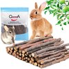 GMMA 200g Apple Sticks Bunny Chew Toys for Rabbits Guinea Pig Hamster Treats Chinchilla Chews Toys Small Animals Chew Stick Toys Treats (7, Ounces)