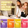 ōku Conscious Energy Gummy Snacks – Natural Caffeine from Green Tea & Yerba Mate, Vegan, Clean Ingredients, Gluten-Free, Focused Energy, Antioxidants & Fiber, Comes in Delicious Flavors