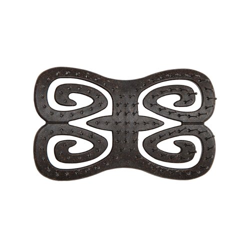 Ibiza Hair Aloha-Series KT7 Kona Travel Brush - Vented Mini Hairbrush for Detangling, Portable Hair Care for Dry or Thick Hair Perfect for Purse or Travel