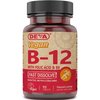 DEVA Vegan Vitamin B12 Fast Dissolve Supplement - Once-Per-Day Complex with 1000 Mcg Methylcobalamin B12, Folic Acid, B6 - Lemon Flavor - 90 Dissolvable Tablets, 1-Pack