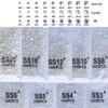 PrettyG 2880pcs SS20 Nail Crystals AB Coating Nail Art Sparkly Round Flatback Rhinestones, Non-Self-Adhesive AB-S20