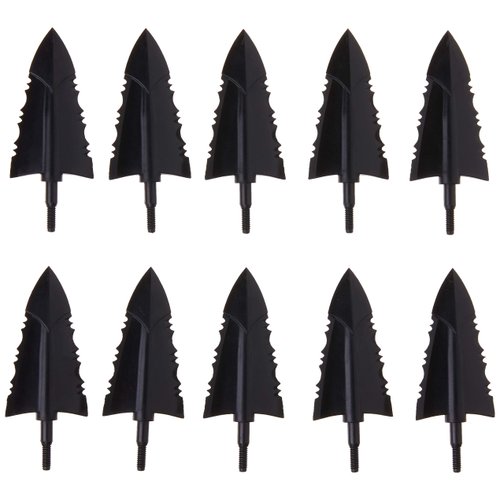 Cold Steel Cheap Shot Polymer Archery Broadheads for Bows and Crossbows, Standard Broadhead (Pack of 10), 125 Grain (CSBH1Z)