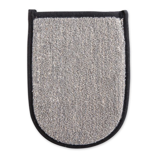 Urbana Spa Prive Men's Bamboo Charcoal Collection, Bath Mitt
