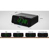 Emerson SmartSet Dual Alarm Clock Radio with AM/FM Radio, Dimmer, Sleep Timer and .9" LED Display, CKS1900