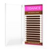 TDANCE Dark Brown Lash Extensions Colored Lash Extensions 0.03/0.05/0.07mm C/D Curl Premium Brown Lashes Salon Use Brown Eyelash Extensions(Dark Brown,0.05-C,8-15mm)