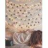 Photo Clip 17Ft - 50 LED Fairy String Lights with 50 Clear Clips for Hanging Pictures, Photo String Lights with Clips - Perfect Dorm Bedroom Wall Decor Wedding Decorations