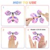 Chenkaiyang 20pcs Magic Flying Butterfly, Wind Up Butterfly Toy Bright Colors Elastic Band Flying Butterflies Toy Surprise Gift for Wedding Birthday Party