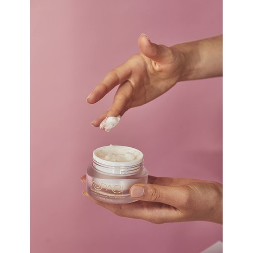 Kopari California Glow Enzyme Exfoliating Face Scrub, Clarifying & Brightening Skin Exfoliation Facial Scrub, Supports Anti-Aging, 100% Organic Coconut Oil, Cruelty Free, Vegan, 1.5 Fl Oz