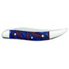 Case WR XX Pocket Knife Patriot Kirinite Small Texas Toothpick Item #11202 - (1010096 SS) - Length Closed: 3 Inches