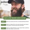 Live Bearded: Beard Oil - Premium All-Natural Beard Oil for Men with Jojoba Oil Beard Care - 1 fl oz - Made in the USA - Beard Oil for Dry Flaky Skin - American Scent: Cedar, Pine, Vetiver, Bergamont