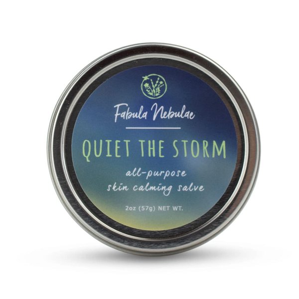 Quiet the Storm Organic Calming Salve and Calendula Ointment, Eczema Cream for Adults and Kids, Natural Hand cream for Sensitive, Dry, or Cracked Skin, Zinc Free Diaper Rash and Skin Repair Salve, 2oz