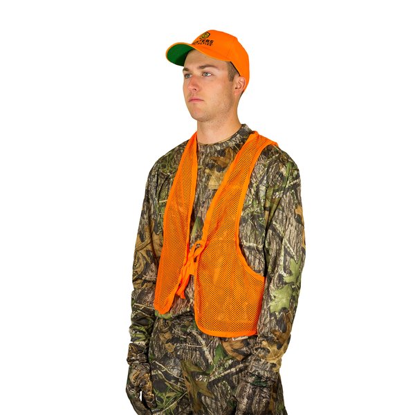 Hunters Specialties Safety Vest, Blaze Orange, One Size