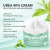 Grocerism Urea Cream 40 Percent For Feet Plus 2% Salicylic Acid 5.29 oz || Foot Cream and Hand Cream Maximum Strength with Hyaluronic Acid,Tea Tree,and Aloe Vera For Deep Moisturizes,Callus Remover