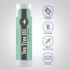 Piping Rock Tea Tree Oil Lip Balm | 0.15 oz | Moisturizing and Soothing | Non GMO, Gluten Free