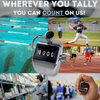 Tally Counter, Professional Grade Stainless Steel H-102 Clicker Counter - Japanese Made 4-Digit Handheld Counter Clicker, Lap Counter, Pitch Counter Clicker, Multi-Use People Counter - BuyJumpRopes