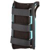Rolyan D-Ring Left Wrist Brace, Size Small Fits Wrists 5.75"-6.5", 6.5" Regular Length Support, Teal Brace with Straps and D-Ring Connectors to Secure and Stabilize Hands and Wrists