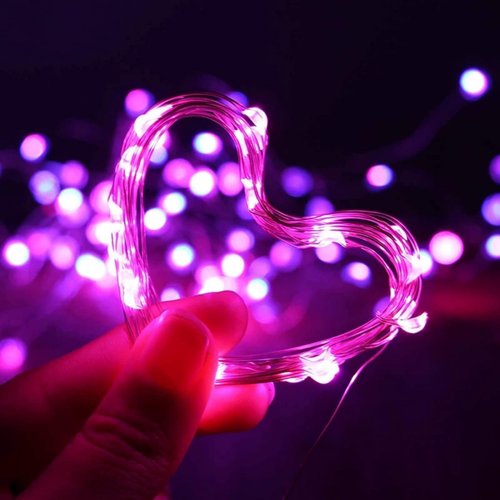 Fairy Lights Battery Operated, 30LED String Lights Indoor,10ft Mini Battery Powered Copper Wire Starry Fairy Lights for Bedroom, Christmas, Wedding Decoration,Twinkle Lights