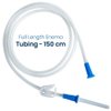 HealthAndYoga(TM) Replacement Enema Tubing – Super Economical, Hygienic, Medical Grade PVC - 1.5 Meter with Hose Clamp and Nozzle – Enema Supplies Compatible with most Bucket Bag Kits (3 Set)