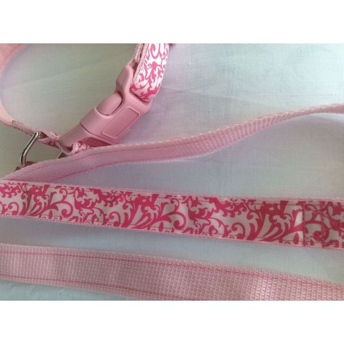 IRC Jasmine Dog Collar & Leash. 11"-15"