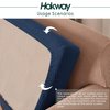 Hokway Stretch Couch Cushion Slipcovers Reversible Cushion Replacement Slipcovers Sofa Cushion Covers(Dark Blue, 2)