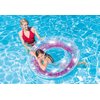Intex Transparent Glitter Tube Inflatable Swimming Pool Float Raft Ring