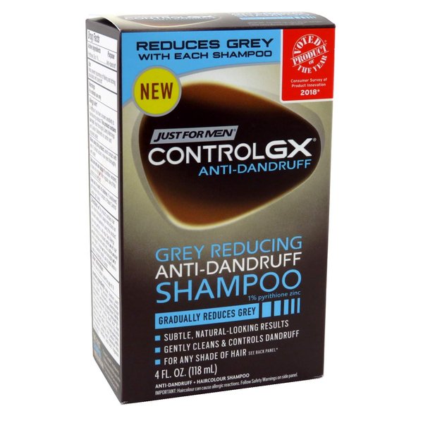 Just for Men Control Gx 4 Ounce Shampoo Anti-Dandruff Boxed (118ml) (6 Pack)