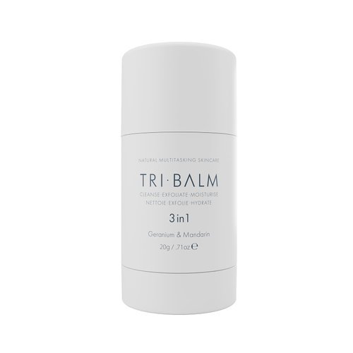 FORMULAE PRESCOTT | Tri-Balm Stick 3 in 1 Facial Balm | Facial Cleanser, Facial Exfoliant, & Facial Moisturizer 3 in 1 Face Care Balm Stick | All Natural Skin Care (20 g | 0.7 Oz)
