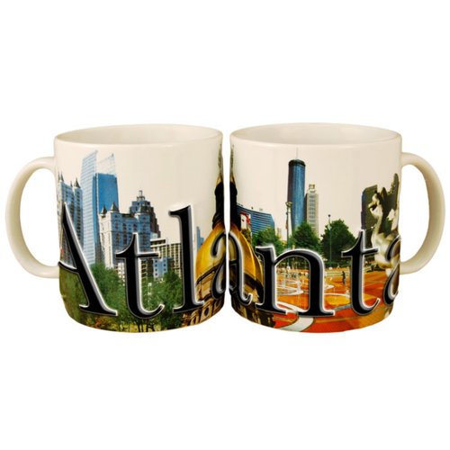 Americaware - City of Atlanta Souvenir Ceramic Coffee Mug / Cup - 18oz