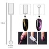 JCAKES 6pcs Cat Eye Magnet for Nails Double-head Nail Magnets Stick Nail Polish Magnet Gel Polish Magnetic Wand Manicure Design Tool for DIY Cat Eye Nail Art Accessories