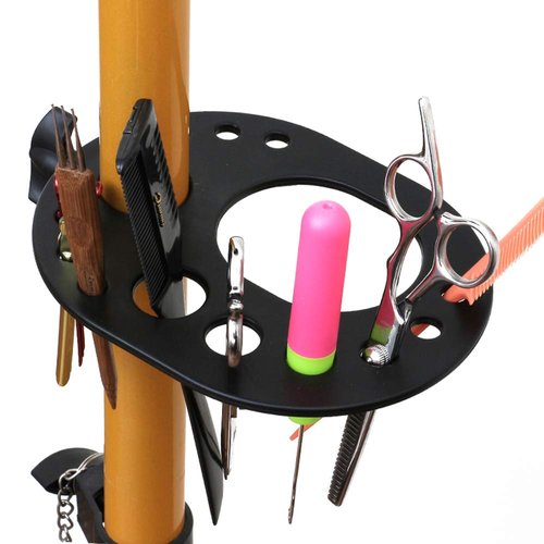 AliLeader Wig Tray for Tripod Caddy Tray for Wig Stand Adjustable Multifunctional Tray for Hairdr...