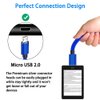 Micro USB Cable for Fire HD 10,HD 8 Tablet,Samsung,HTC,LG,Sony,Moto Phone,Mini Stick Speaker,PS4 Charging Cord X-Box One Controller,Galaxy S7 Tab A E.Fast Android Charger for Kindle Oasis e-Reader