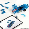 MEGA Hot Wheels Building Toy Race Car Playset, 64 Corvette Grand Sport with 88 Pieces, 1 Micro Action Figure Driver, Blue, Kids Age 5+ Years