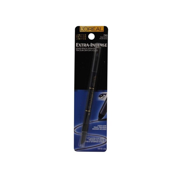 L'oreal Extra-intense Liquid Pencil Eyeliner-793 Blue Rush Qty 1