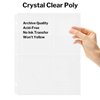 Dunwell Photo Sleeve Inserts - 3-Ring Binder Refills, Crystal Clear Photo Pockets, Holds 3.5x5, Photo Album Refillable Page Inserts (10)
