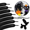 LXZFCRG 260 Balloons Black Long Balloons for Balloon Animals, 100pcs Twisting Balloons for Balloon Garland Animals Modeling Birthday Wedding Party Decorations (Black)