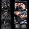 3D Metal Puzzles for Adults: The Northern Giant Hornet Metal Model Kits, 3D Metal Puzzle Mechanical Wasp Building Blocks, Difficult DIY for Assembly, Birthday Gifts for Men