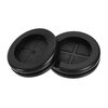uxcell Rubber Grommet Round Double-Sided Mount Dia 27 mm for Wire Protection 4pcs