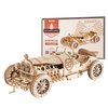 ROKR 3D Wooden Puzzle for Adults-Mechanical Car Model Kits-Brain Teaser Puzzles-Vehicle Building Kits-Unique Gift for Kids on Birthday/Christmas Day(1:16 Scale)(MC401-Grand Prix Car)