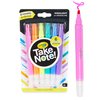 Crayola Take Note Erasable Highlighters, Cool School Supplies, Chisel Tip Markers, 6 Count