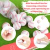 Waenerec Mini Baseball Stress Ball 20 Packs Baseball Party Favors Small Foam Squeeze Anxiety Toy Sports Squishy Ball for Kids School Carnival Reward Baseball Party Decorations Supplies