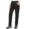 Women's Waterproof Pants Hiking Ski Snow Fish Fleece Lined Insulated Outdoor Golf Travel Pants,6080,Black,19