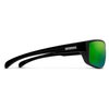 Suncloud Milestone - Polarized Sunglasses - for Men & Women - Black + Polarized Green Mirror Lenses