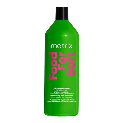 Matrix Food For Soft Shampoo Hydrating Shampoo for Dry & Brittle Hair Moisturizes, Softens, & Smooths With Avocado Oil & Hyaluronic Acid Suitable for Color Treated Hair | 32 Fl. Oz. Vegan