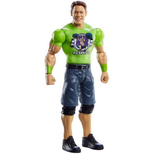 WWE John CenaBasic Series #110 Action Figure in 6-inch Scale with Articulation & Ring Gear